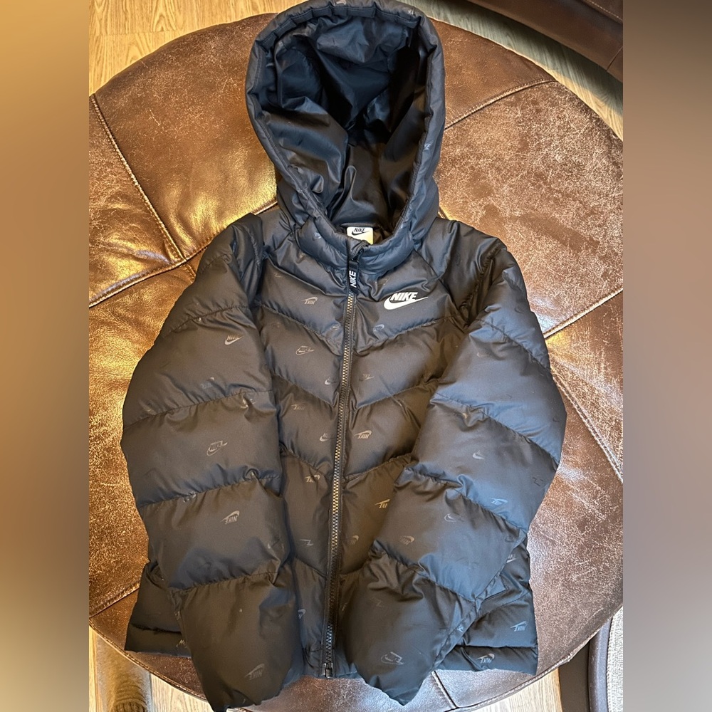 Nike Kids Black Puffer Jacket